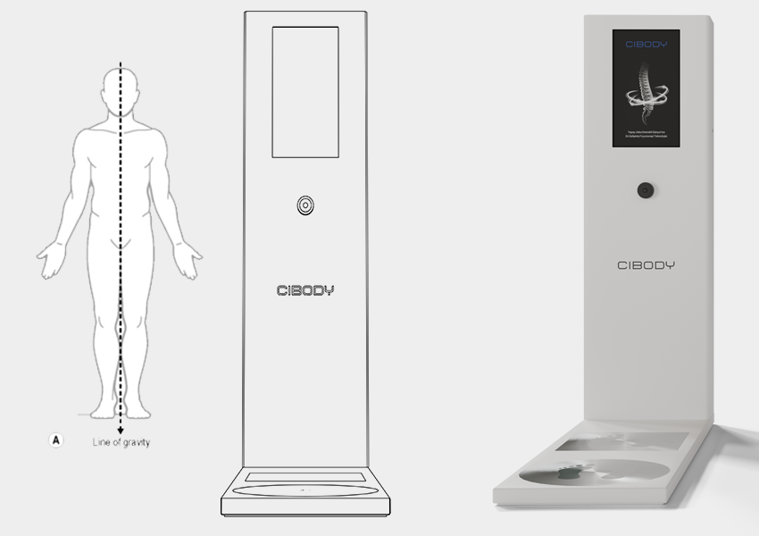 CIBODY tarafından geliştirilen postür analiz cihazı ile klinik standartlarda duruş değerlendirmesi